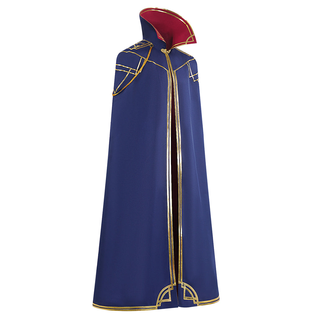 Battlefield Cosplay Caitlyn Blue Cloak Costume Women's Halloween Costume
