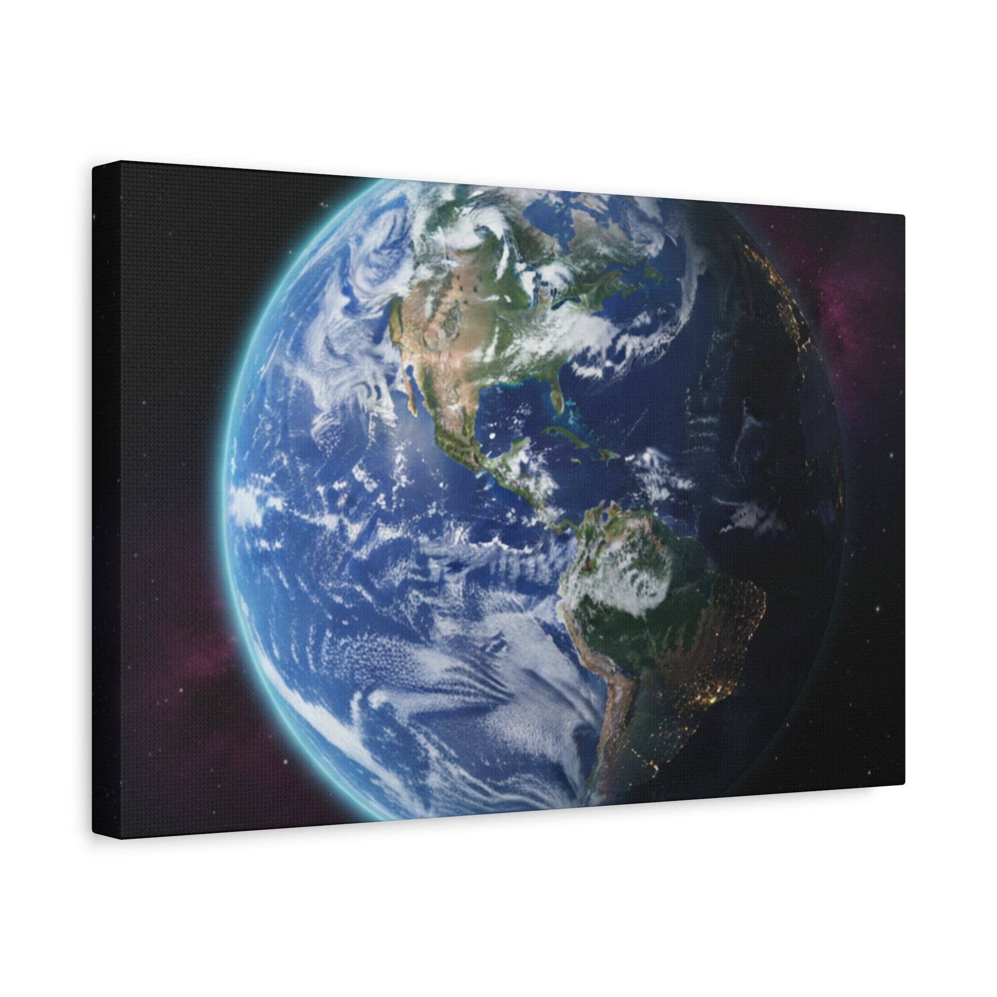 Stunning Earth From Space Wall Art