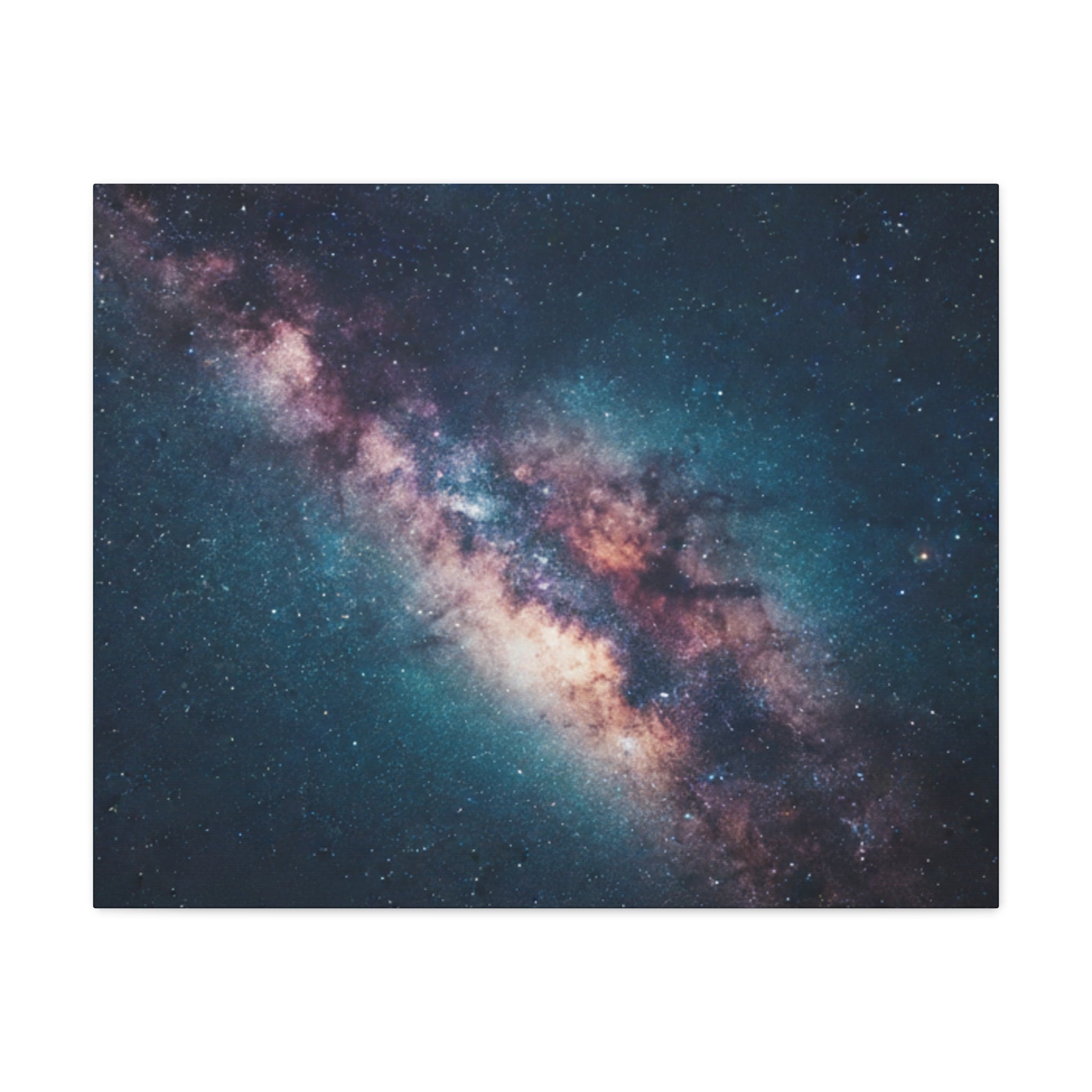 Milky Way Galaxy Canvas Wall Art — Stretched Space Photography Print