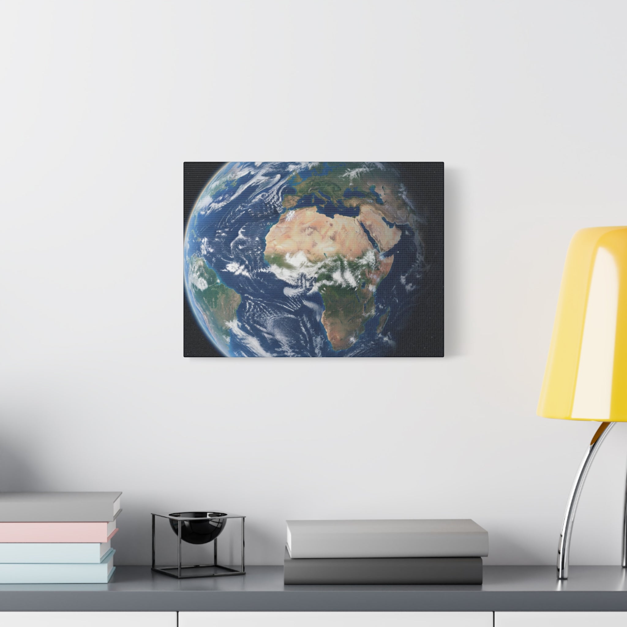 Earth from Space Stunning Image — Planet Globe Wall Art, Africa View