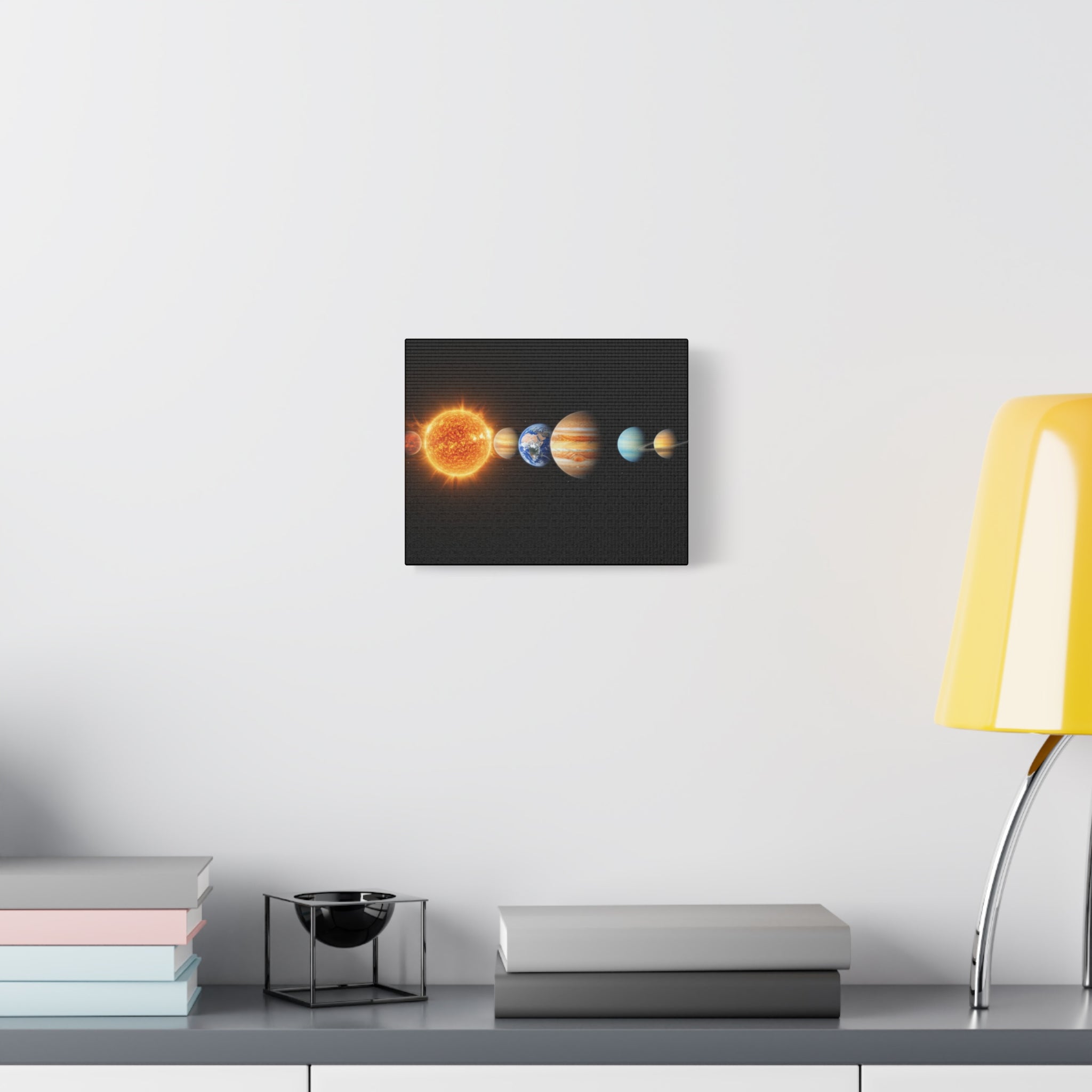 Solar System Stunning Canvas Print — Jaw-Dropping Space Wall Art