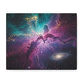 Galaxy Nebula Universe Print — Stretched Space Wall Art (1.25" Depth)