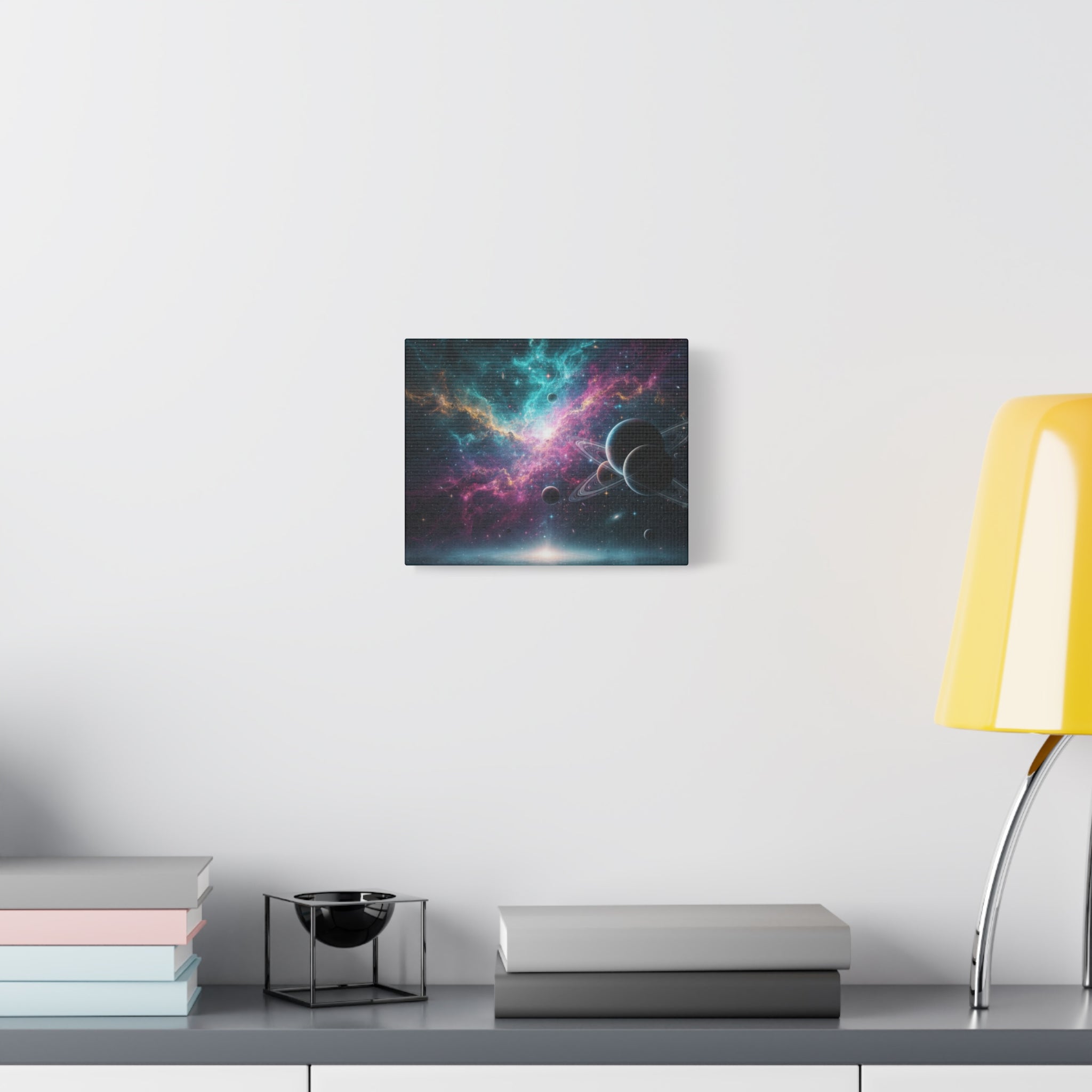 Cosmic Nebula "Stunning" Canvas Print — Galaxy Planets Wall Art