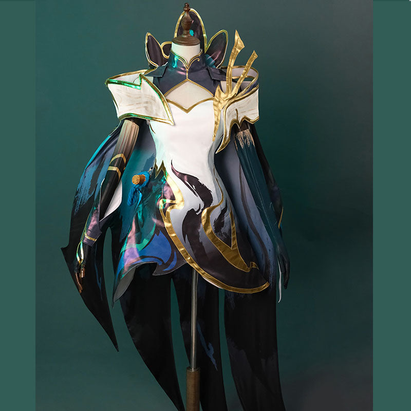 LOL League of Legends cosplay costumes, Lanting Moyunxia cosplay costumes, anime games, C-suite, full set of women's clothing