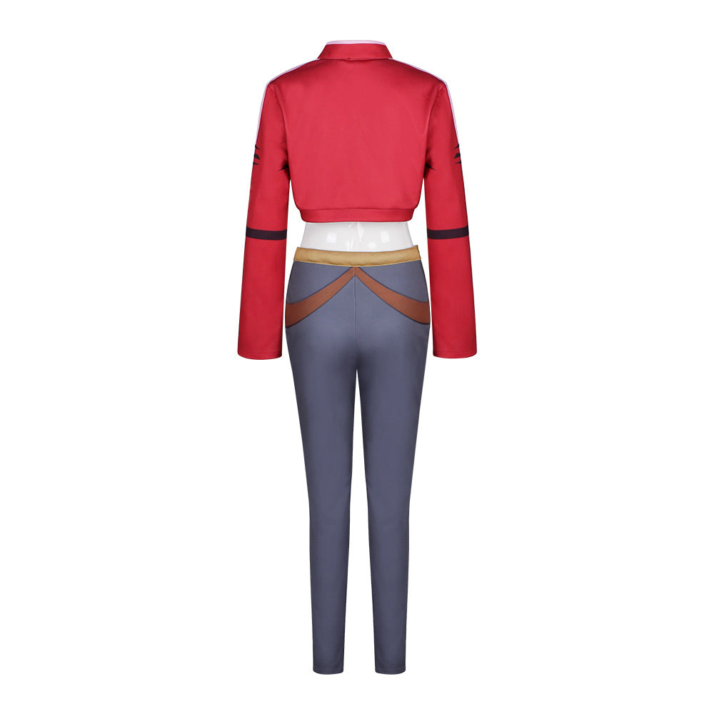Elastic Speed Cosplay Costume Noa Anime Character Halloween Stage Performance